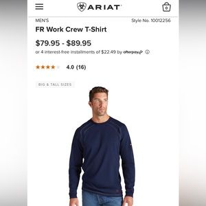 Ariat FR Work Shirt